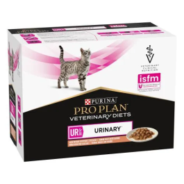 Purina Pro Plan Vet Feline Ur Urinary Salmon Caja Pouch 10x85 gr Precio: 17.2272727. SKU: B1FZXMBEWE