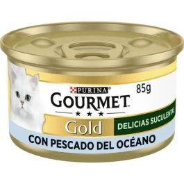 Gourmet Gold Delicias Suculentas Pescado Oceano 24x85 gr Precio: 19.045455. SKU: B1HP42XPQ8