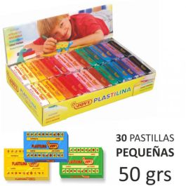Jovi Pastillas plastilina 50 gr colores surtidos caja expositora 30u Precio: 13.95000046. SKU: B1725GNP6T