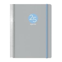 Dohe Agenda Anual Memphis Espiral 15x21 cm D-P Cierre C-Goma Pp Gris 2025 Precio: 15.4759000968. SKU: B14EBFVFDD