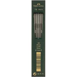 Faber Castell Minas Tk 9071 Dibujo 2 mm H Estuche 10 Ud Negro Intenso Precio: 5.5538993708. SKU: B19EZP9T7G