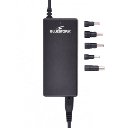 Bluestork PW-NB-90-ACER-DELL adaptador e inversor de corriente Interior 90 W Negro