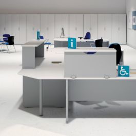 Rocada 5012AN02 Módulo Recepción Altillo 120cm Gris Melamina 120x40x30cm