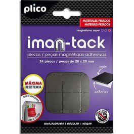 Plico Piezas Magnéticas Iman-Tack Adhesivas Pre-Cortadas Máxima Resistencia 2x2 cm -Pack 24 Piezas- Precio: 6.95000042. SKU: B1E5QBCJSD