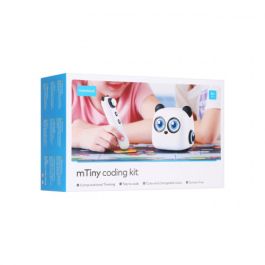 Makeblock mTiny Robot programable P1030157, Blanco, para niños desde 4 años, luces Azul, Verde, Rojo