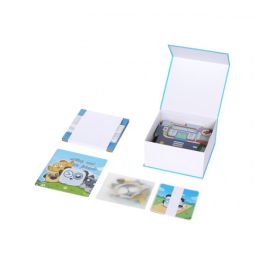 Makeblock mTiny Robot programable P1030157, Blanco, para niños desde 4 años, luces Azul, Verde, Rojo