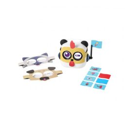 Makeblock mTiny Robot programable P1030157, Blanco, para niños desde 4 años, luces Azul, Verde, Rojo