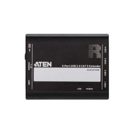 ATEN Extensor USB 2.0 por Cat 5 con hub de cuatro puertos (hasta 100 m)