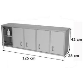 Mobeduc Mueble Casillero 10 Casillas con Puerta en Haya 600712HS18