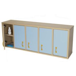Mobeduc Mueble Casillero 10 Casillas con Puerta en Haya 600712HS18