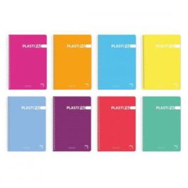 Cuaderno Plastipac 90 Grs. Tapa Polipropileno Folio 80 Hojas Liso con Margen Surtido Pacsa 16567 5 unidades Precio: 12.50000059. SKU: B1CYDQ42NR