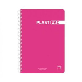 Cuaderno Plastipac 90 Grs. Tapa Polipropileno 4º 80 Hojas Liso con Margen Surtido Pacsa 16573 5 unidades Precio: 9.68999944. SKU: B16Q2DRRV4