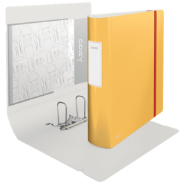 Archivador Active Cosy 180° 80Mm Amarillo Leitz 10380019