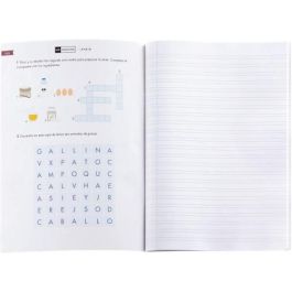 Cuaderno Grapado A4 50Hojas Pauta 2,5Mm Mr con Ejercicios Rubio Miquelrius 8146