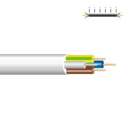 Sediles vv-k06/1kv Manguera tubular acrílica 4 x 1,5 mm², blanca 1000V euro/m Precio: 2.50000036. SKU: B178S8HFRG
