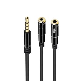 Ewent EC1641 cable de audio 0,3 m 3,5mm 2 x 3.5mm Negro Precio: 7.95000008. SKU: B174RE9XL3