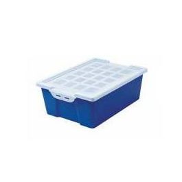 Caja Multiusos Faibo Azul Polipropileno 14 L