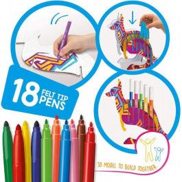 SET CREATE &amp; COLOR KANGAROO 3D CARIOCA 42903