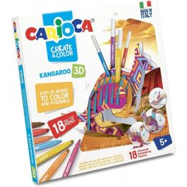 SET CREATE &amp; COLOR KANGAROO 3D CARIOCA 42903