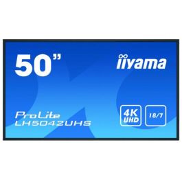 iiyama LH5042UHS-B3 pantalla de señalización Pizarra de caballete digital 125,7 cm (49.5") VA 4K Ultra HD Negro Android 8.0 Precio: 879.49999984. SKU: B199KR9A8X