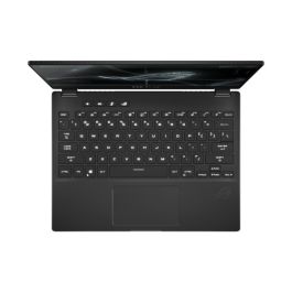 ASUS ROG Flow X13 GV301QC-K6120T - Portátil Gaming de 13.4" WUXGA 120Hz (Ryzen 9 5980HS, 32GB RAM, 1TB SSD, GeForce RTX 3050 4GB, Windows 10 Home) Negro Edición Supernova - Teclado QWERTY español