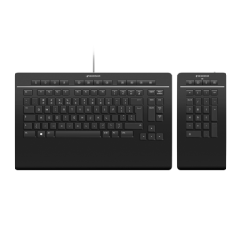 3Dconnexion Keyboard Pro with Numpad teclado USB Negro Precio: 107.99000014. SKU: B154HGFS43