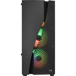 Aerocool WAVEBKV3 Caja PC ATX Cristal Templado 4xVentilador RGB Negro