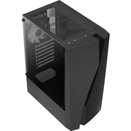 Aerocool WAVEBKV3 Caja PC ATX Cristal Templado 4xVentilador RGB Negro