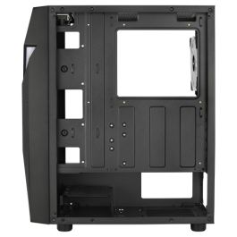 Aerocool SCAPEBKV3 Caja Gaming ATX Frontal RGB LED Cristal Templado 3xVentiladores ARGB Negro