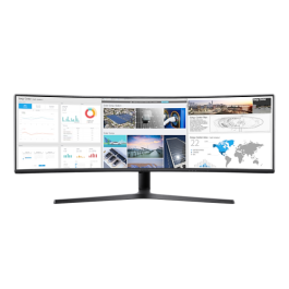 Samsung LS32AG322NUXEN Pantalla para PC 49" (124,5 cm) LED Curva 3840 x 1080 Pixeles Negro