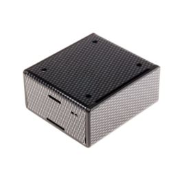 Raspberry Caja para Raspberry Oficial Pi A+, Fibra Carbono Beis (9183-3486)