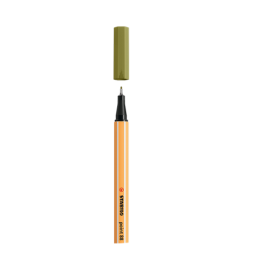 Rotulador Punta Fina Point 88 0.4Mm Verde Barro Stabilo 88/37 10 unidades Rotulador Punta Fina Point 88 0.4Mm Verde Barro Stabilo 88/37 10 unidades