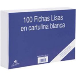 Mariola Ficha lisa 125x75mm cartulina 180 gr blanco paquete de 100 Precio: 1.9499997. SKU: B1BBN6LR8Q