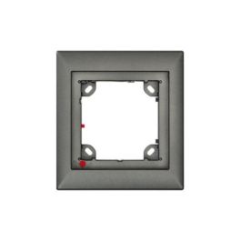 Mobotix Single Frame, Dark Gray (P/N:MX-OPT-FRAME-1-EXT-DG) Precio: 74.95000029. SKU: B1ACC83NEL