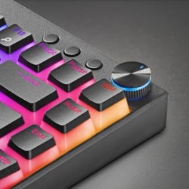 Mars Gaming MKCLOUD Teclado Inalámbrico RGB Negro Switch Rojo Portugués