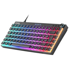Mars Gaming MKCLOUD Teclado Inalámbrico RGB Negro Switch Rojo Portugués