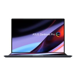 ASUS ZenBook Pro 14 Duo OLED UX8402ZE-M3023W - Portátil 14.5" WQXGA+ (Core i9-12900H, 32GB RAM, 1TB SSD, GeForce RTX 3050 Ti 4GB, Windows 11 Home) Negro tecnológico - Teclado QWERTY español