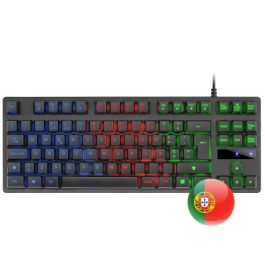 Mars Gaming MK02 Negro Teclado Gaming H-Mech FRGB TKL Antighosting Idioma Portugués