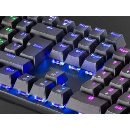 Mars Gaming MK422 Negro Teclado Gaming RGB Switch Mecánico Marrón Idioma Portugués
