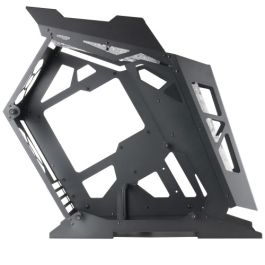 Mars Gaming MC61 Caja PC Gaming Compacta Micro-ATX Negra con 4 Ventiladores ARGB Chroma y Doble Ventana Cristal Templado