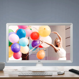 Televisor LG 24TN510S-WZ 24"/ HD/ Smart TV/ WiFi/ Blanco