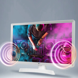 Televisor LG 24TN510S-WZ 24"/ HD/ Smart TV/ WiFi/ Blanco