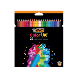 Lápices de colores Bic Color Up Multicolor 24 Piezas Precio: 9.9499994. SKU: S8401616