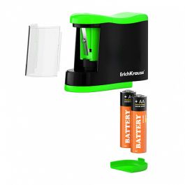 Sacapuntas Eléctrico Compact con Depósito, Color: Surtido ERICH KRAUSE 44503