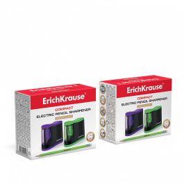Sacapuntas Eléctrico Compact con Depósito, Color: Surtido ERICH KRAUSE 44503