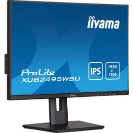 iiyama ProLite XUB2495WSU-B5 pantalla para PC 61,2 cm (24.1") 1920 x 1200 Pixeles WUXGA LCD Negro
