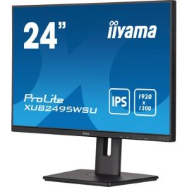 iiyama ProLite XUB2495WSU-B5 pantalla para PC 61,2 cm (24.1") 1920 x 1200 Pixeles WUXGA LCD Negro