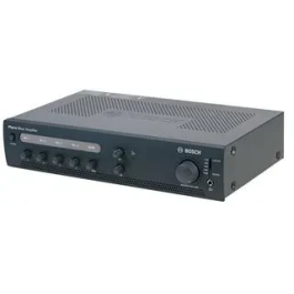 BOSCH PLE-1ME060-EU Amplificador Mezclador de 60 W con 4 Micrófonos y Entrada de Música Ambiental.