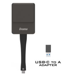 iiyama WP D002C adaptador Smart TV USB 4K Ultra HD Negro, Plata iiyama WP D002C adaptador Smart TV USB 4K Ultra HD Negro, Plata