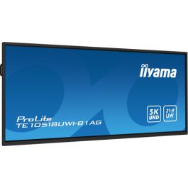 iiyama PROLITE Pizarra de caballete digital 2,74 m (108") LED Wifi 450 cd / m² 5K Ultra HD Negro Pantalla táctil Procesador incorporado Android 24/7 iiyama PROLITE Pizarra de caballete digital 2,74 m (108") LED Wifi 450 cd / m² 5K Ultra HD Negro Pantalla táctil Procesador incorporado Android 24/7